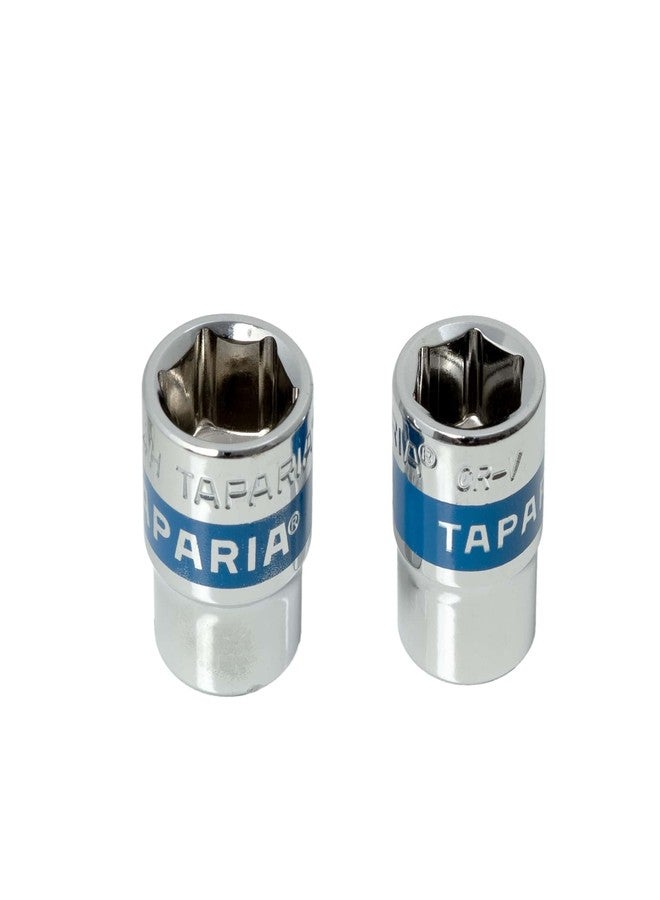 تاباريا مفتاح ربط مربع من تاباريا مقاس 3/8 بوصة للاستخدامات المتوسطة (12 و 14 مم) - متوافق مع مفاتيح الربط، والمقابض على شكل حرف L، والمفاتيح الكهربائية - للاستخدامات الميكانيكية، وصيانة المعدات، وإصلاح السيارات - Image 1